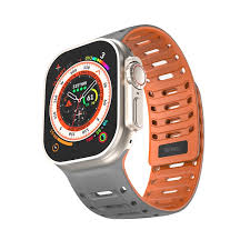 Wiwu Watch Band Watchband For I Watch GRAY ORANGE