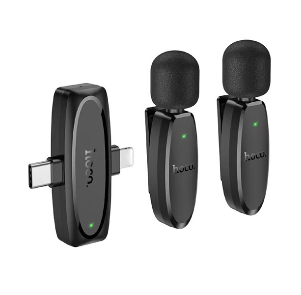 hoco Dual-Mic Wireless Digital Microphone For ip/Type-c - L15