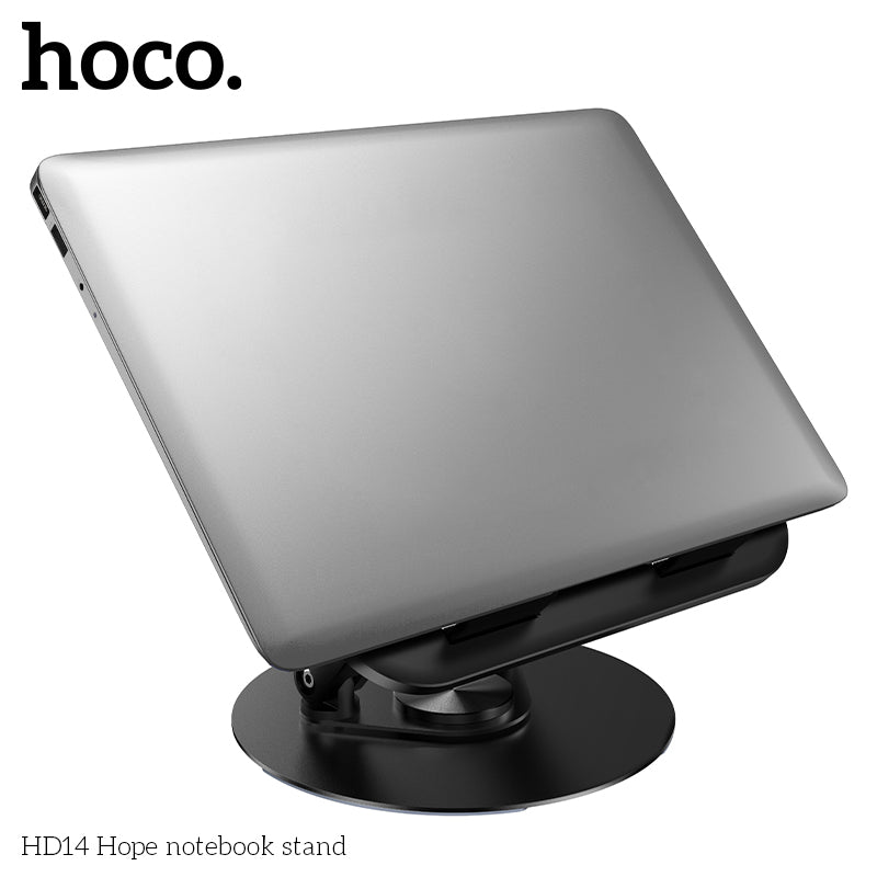 hoco Foldable & Portable Metal Base Desktop Stand HD14 Black