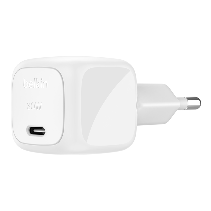Belkin Boost Charge Compact USB-C Wall Charger 30W 2 Pin