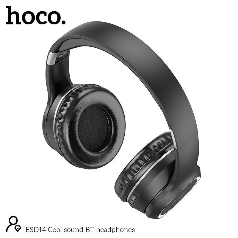 Hoco Wireless HeadPhones - ESD14 Black