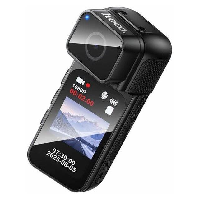 Hoco 2Mp Sports Camera With Magnetic Lanyard DV105-Black