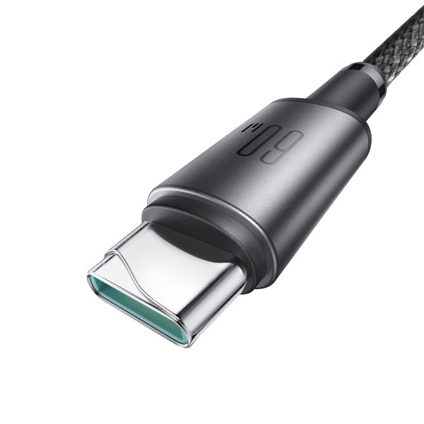 Joyroom Fast Charging Data Cable Type-c to Type-c 60W 1.2m S-A50 - Drak Gray