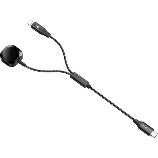 Mcdodo For Apple Watch & Phone 2 IN 1 Wireless Charger Typ-C 29W - Black