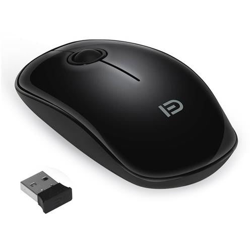 Fude Fashionable And Mute Wireless Mouse - E211 Black