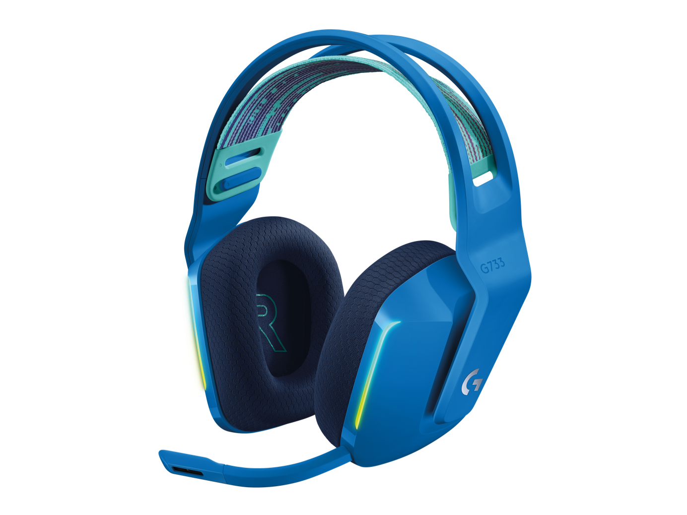 Logitech G733 Wireless RGB Gaming Headset - Blue