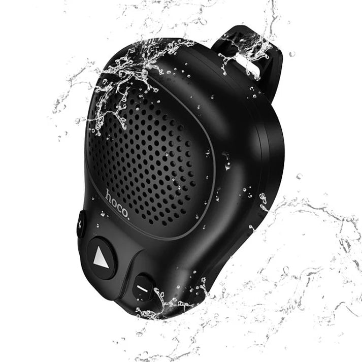 hoco Mini Wireless BT Speaker Back Clip Portable HC44 Black