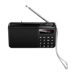 hoco 2 in 1 Multi-Function Portable Radio HI50 Black