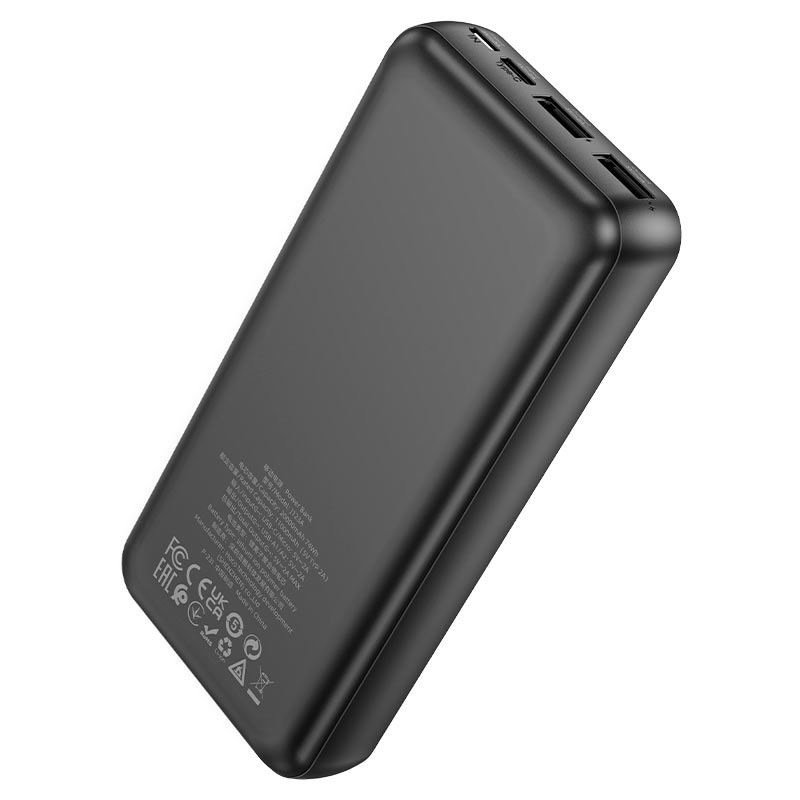 hoco Power Bank Intelligent Blance 20000mAh J123A - Black