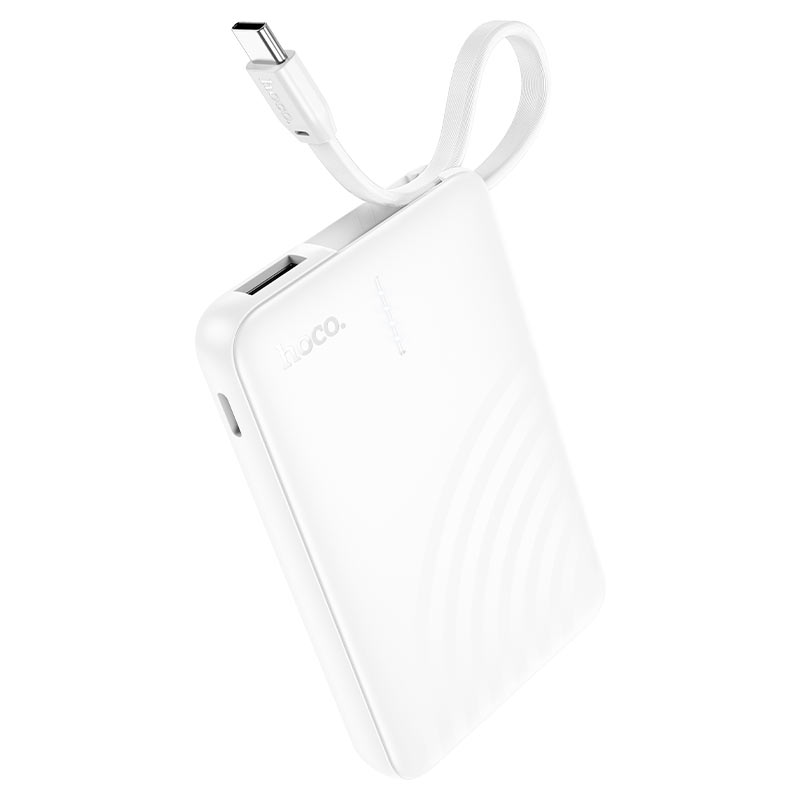 Hoco Palm Size Power Bank With Cable Typ-C 10.000 Mah J134A