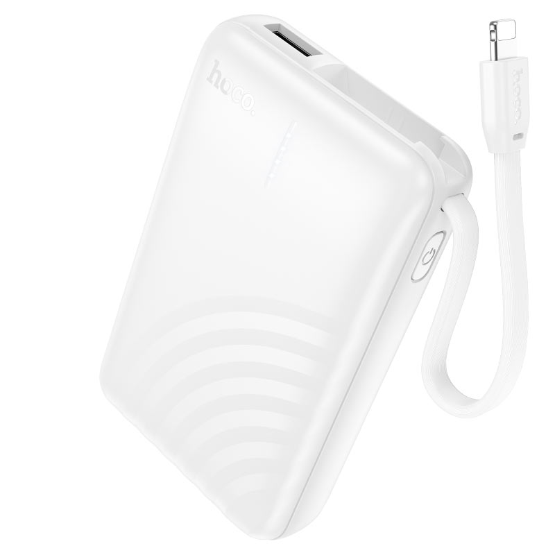 Hoco Palm Size Power Bank With Cable Typ-C 10.000 Mah J134A