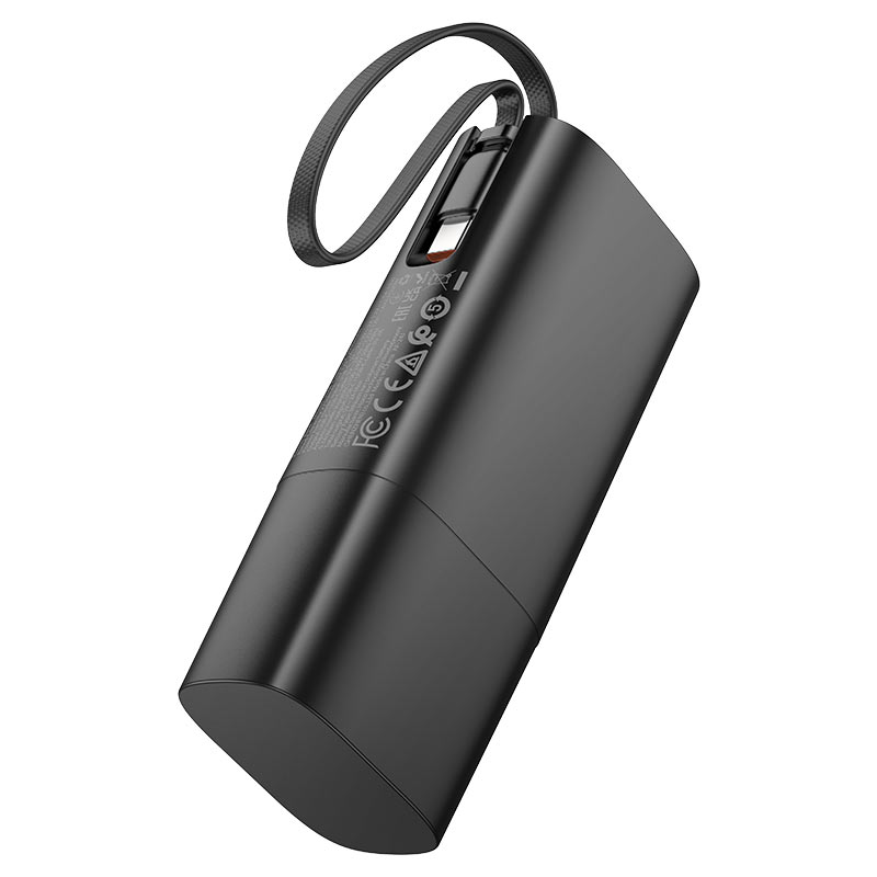 hoco Charger And Power Bank With Cable Type-c 20W 5000mAh J148