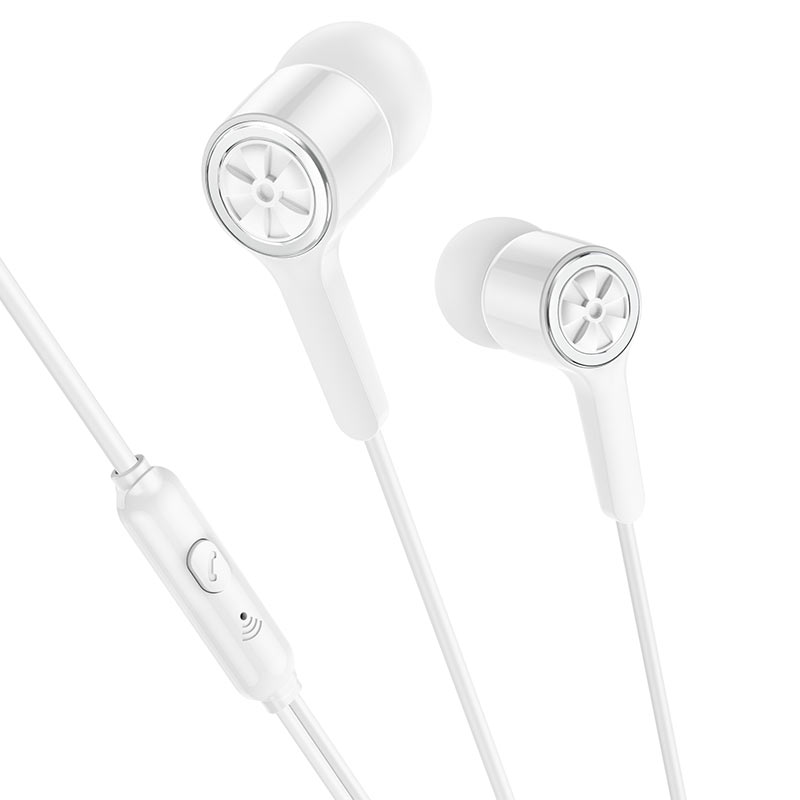 hoco Universal Earphone With Mic M104 White