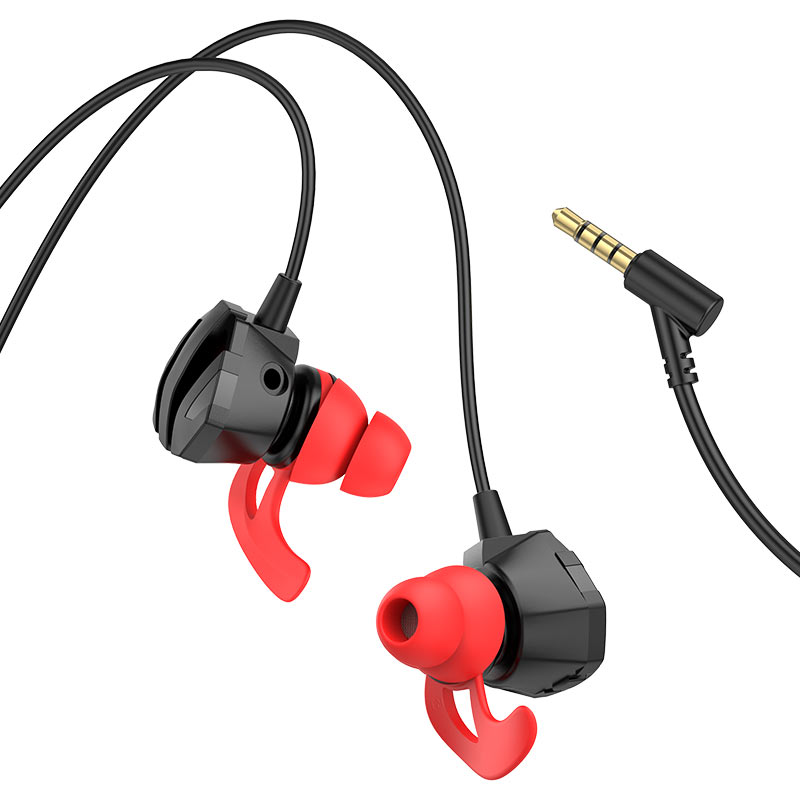 سماعات أذن سلكية للألعاب من هوكو هاي فاي أوديو مزودة بميكروفون M105