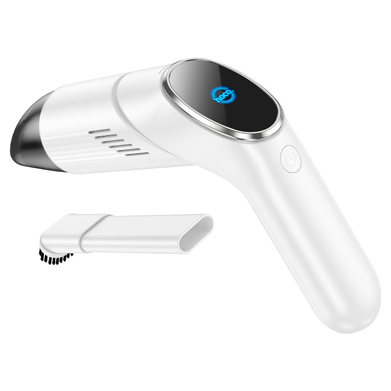 hoco Foldable Portable Car Vacuum Cleaner - ZP6 White