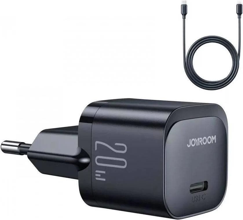 Joyroom PD 20W Mini Fast Charger 35% Smaller The Original JR-TCF02UK - Black