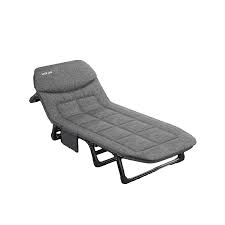 Green Lion Foldable Camping Bed 150kg Max Load Gray