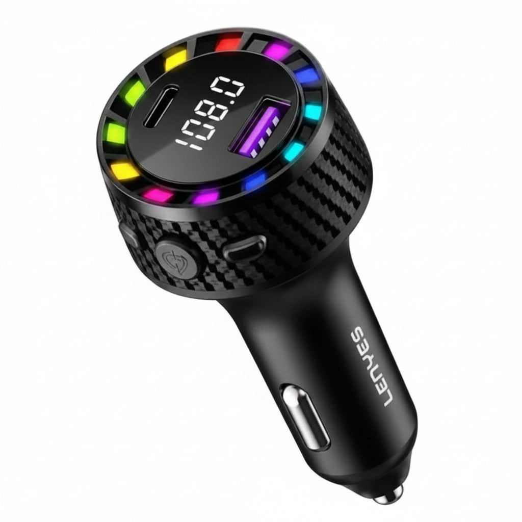 Lenyes Car Charger CA814 Black