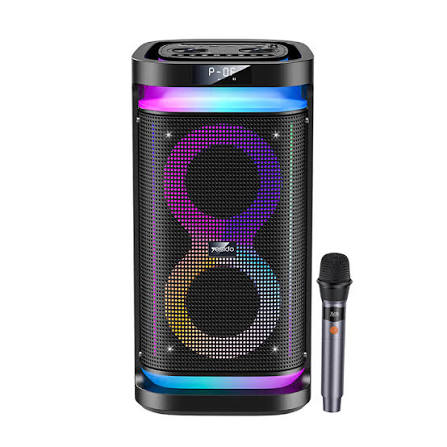 Yesido Outdoor Speaker Dual 6.5 Inch Speaker ,Powerful Stereo & Heavy Bass 40W Max Power YSW29