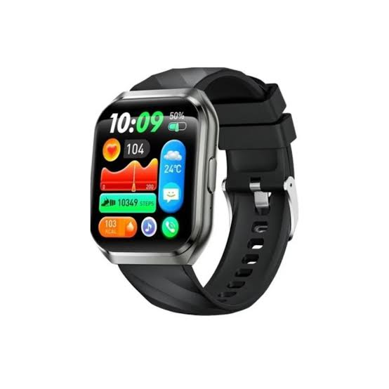 hoco HD Curved Screen Ultra-Long Battery Life Smart Watch Y44 Black