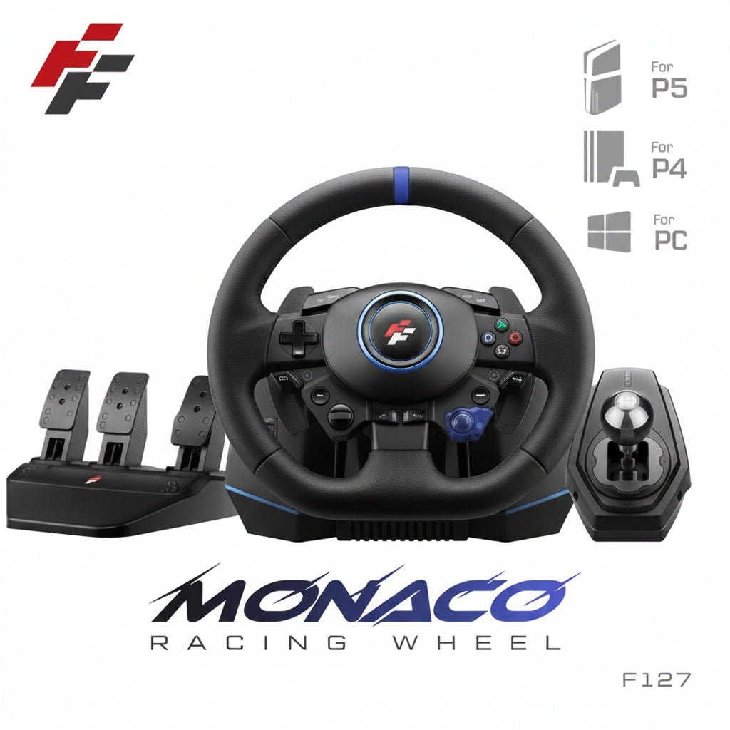 Flash Monaco Racing Wheel Flasher F127 Black