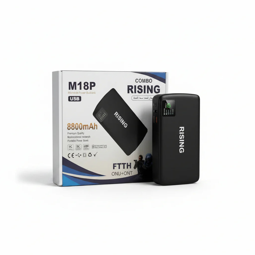 Rising Combo Multifunctional Netwark UPS 8800mAh 20W