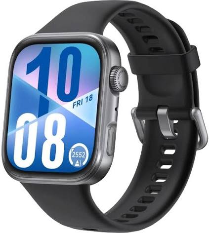 Huawei Watch Fit 4 - Black Fluoroelastomer Strap