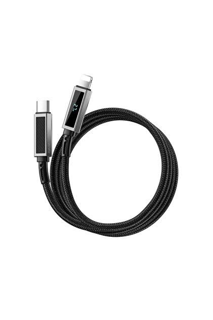 Wiwu Aramid Fiber Warriors USB-C TO Lightning Cable 27W 1m WI-C080 Black