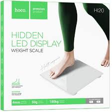 hoco Hidden LED Display Weight Scale 180KG - HI20 White