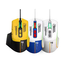 R8 Gaming E-Sports Mouse 1639 - Yellow