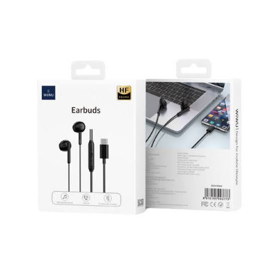 Wiwu Earbuds Type-c EB314 Black