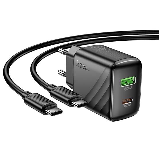 hoco Dual Port Super Fast Charging 30W CS23B Black