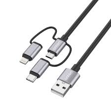 Onten USB To lightning & USB-C & Micro USB Cable OTN-US37A