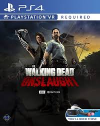 USED Game PS4 Walking Dead Onslaught Deluxe Edition