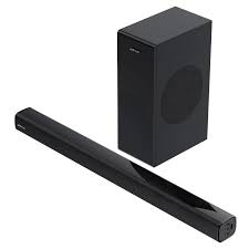 Acefast 2.1 Channel Sound System 2x40W Soundbar+1x80W Subwoofer 160W DK1 Black