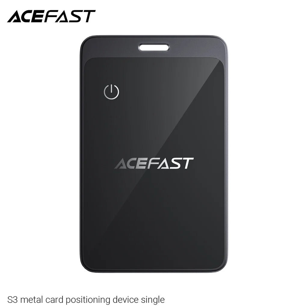 Acefast Inrelligent Positioning Tag Wireless Charging/Ultra-Thin Desing S3 Black