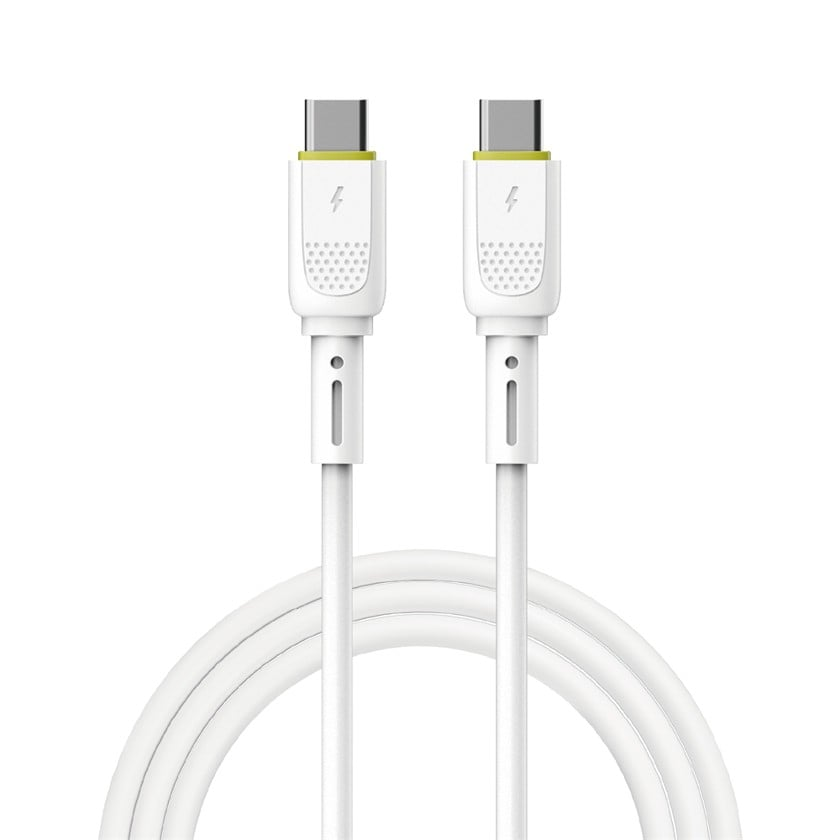 Wiwu Cobra USB-C TO USB-C Cable 60W 1m - White