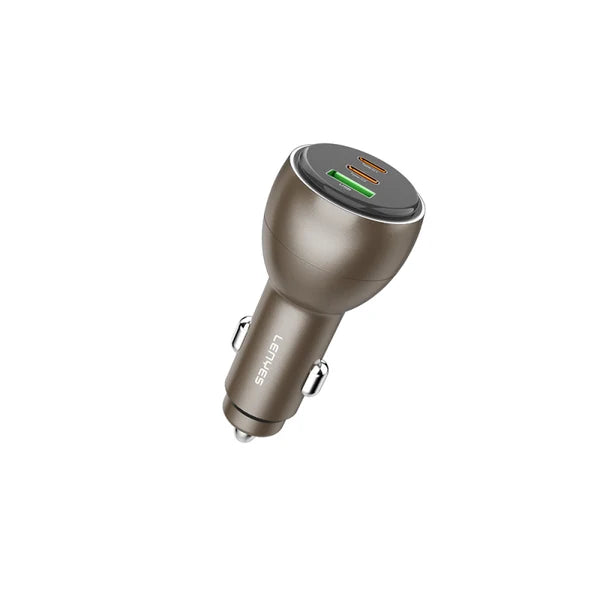 Lenyes 48W Fast Charging Car Charger CA68 Black