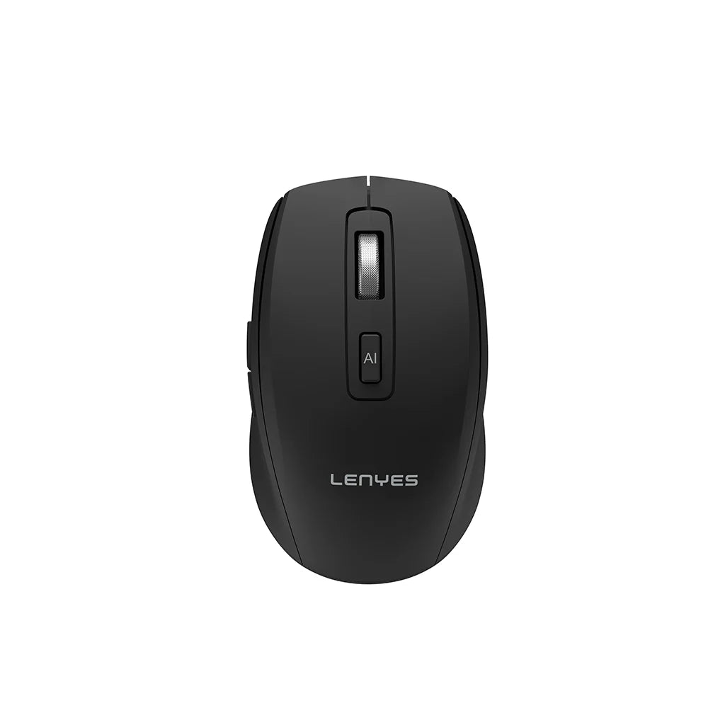 Lenyes Ai Voice Mouse Lithium-ion Dual-Mde WS106 Black