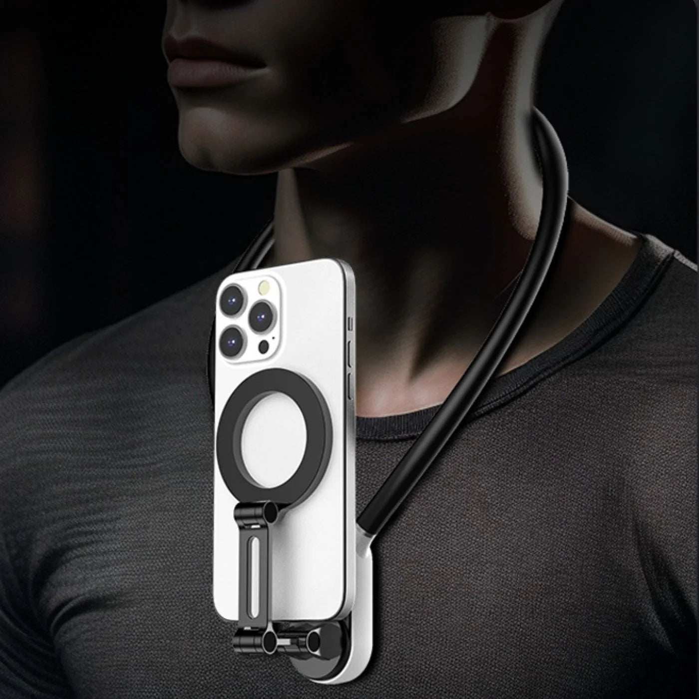 SMART PHONE MAGNETIC NECK HOLDER