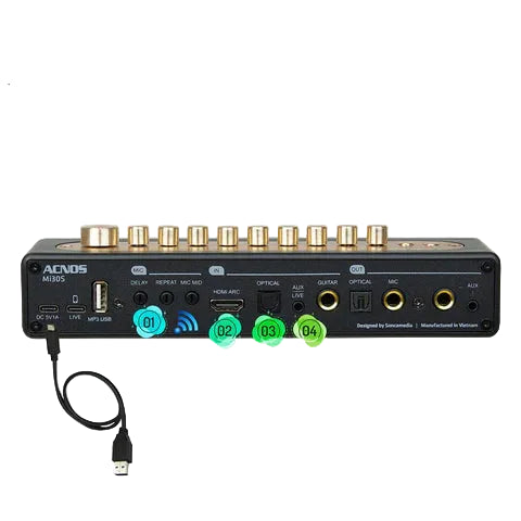 Open From Here Hi Fi Music Out Digital Karaoke Home Cinema System
