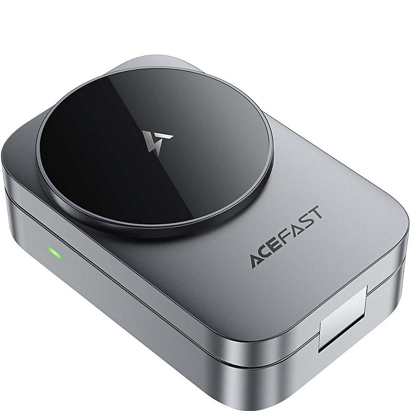 Acefast Desktop Charging Station Three Wireless Charging Areas 22.5W - E22 Black