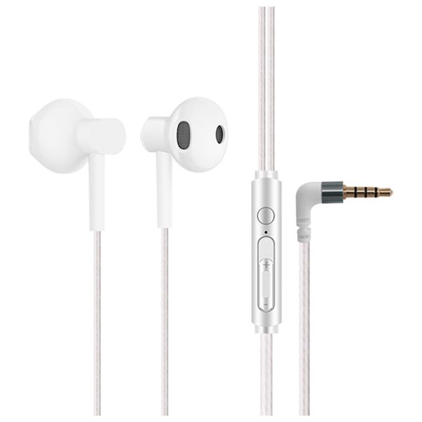 Nyork Universal Earphone 3.5MM - White + Black
