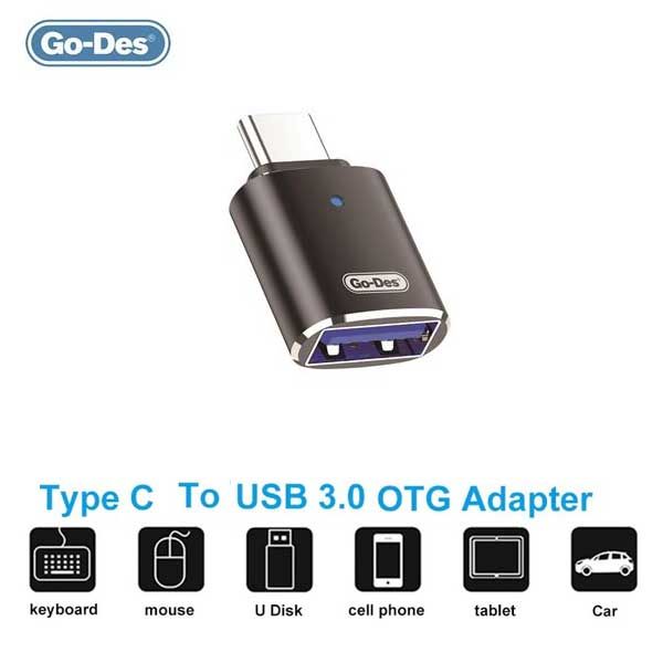 Go-Des OTG Adapter USB-C TO USB-3.0 (GD-CT036)