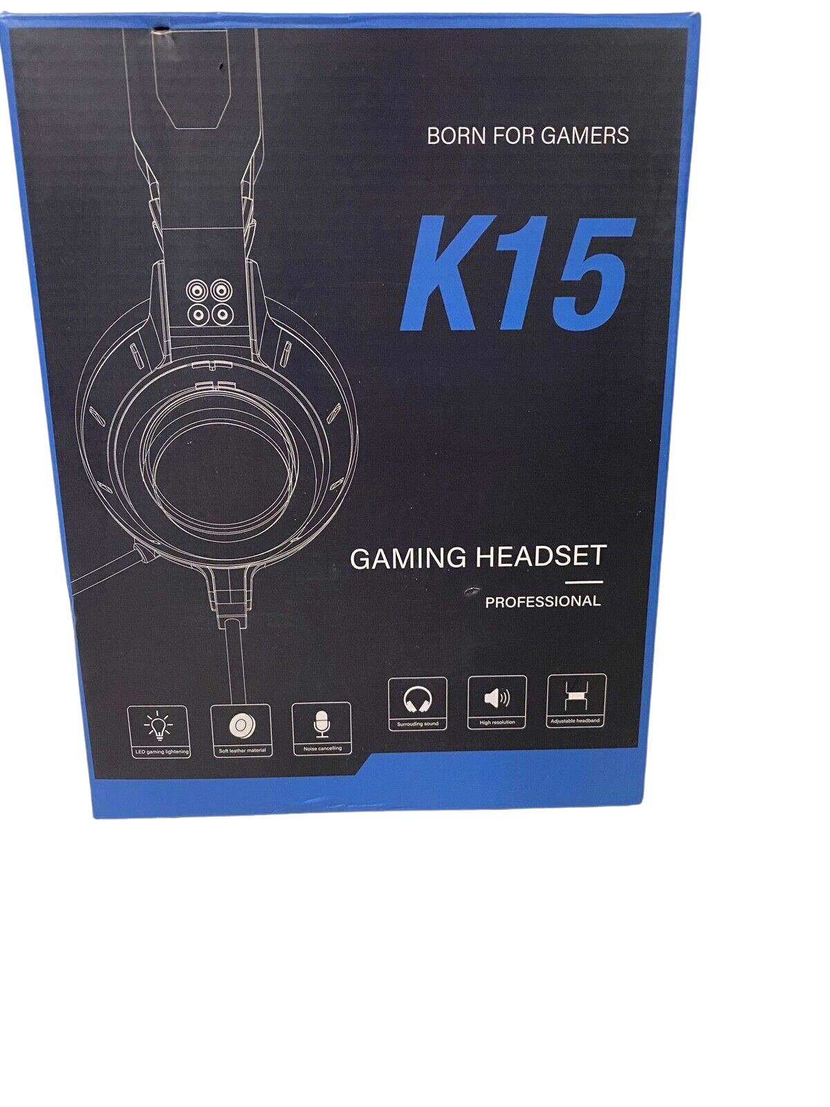 Deadskull gaming Headset AUX+USB K15
