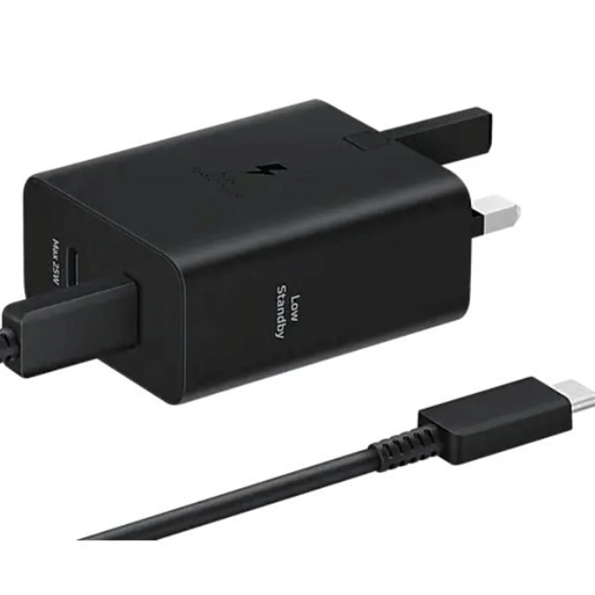 Samsung Power Adapter 3 Pin 50W Duo Low Standby USB-C Cable (5A/1.8m) - Orginal