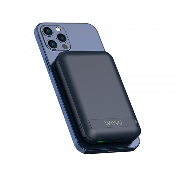 Wiwu Snap Cube Magnetic Wireless Power Bank 10000mAh