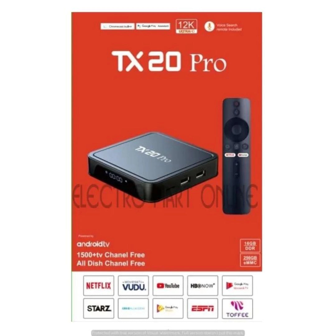 Tx 20 Pro 12k Androidtv 15 16GB/256GB