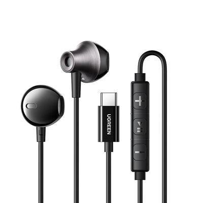 Ugreen Wired Earphones With Usb-c Connector - EP106 Black