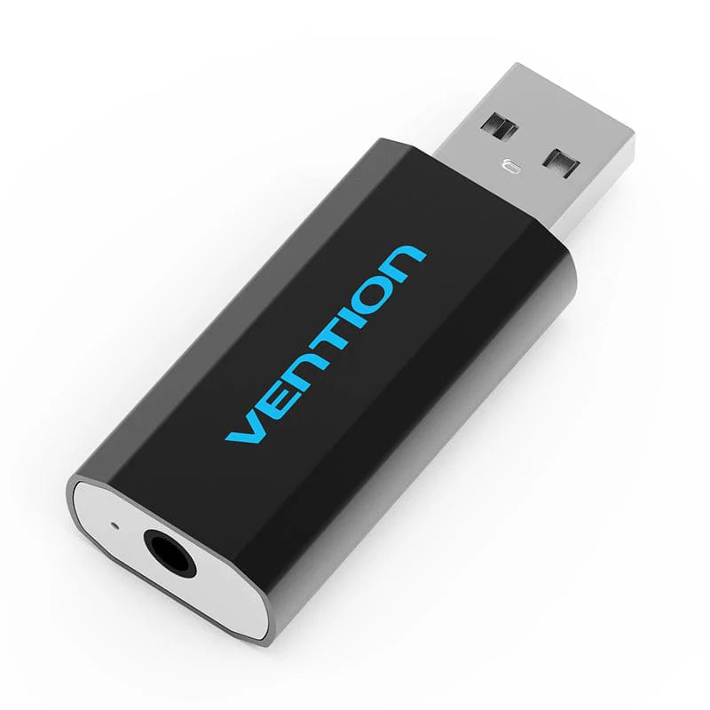 Vention Sound Card USB External Sound Card Metal Type